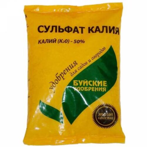 Калий сернокислый (сульфат калия) 0,9кг БУЙ